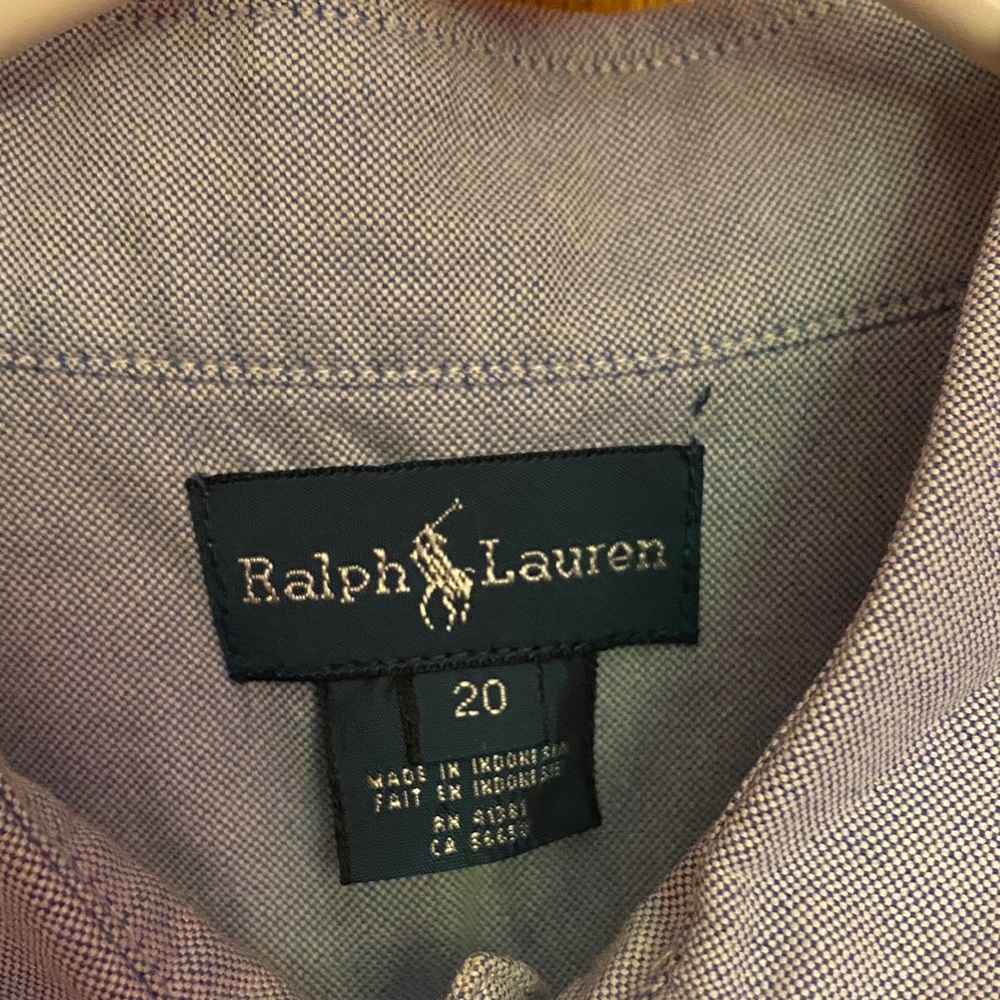 Ralph Lauren Men's Light Blue Button Down Shirt - Picture 2 of 8